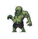 Arcanterra pixel-art zombie mob from the Halloween Horde event.